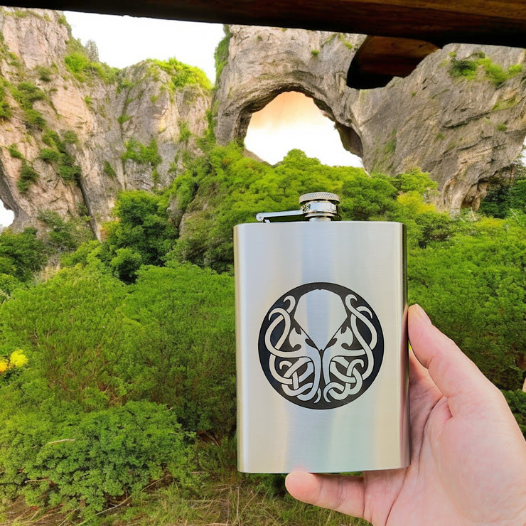 8oz Cthulhu Stainless Steel Flask