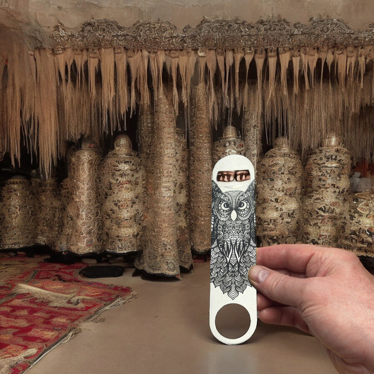 Tribal Owl - Bottle Opener