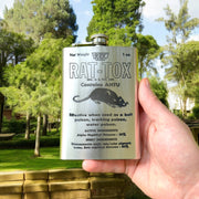 8oz Rat Tox Stainless Steel Flask