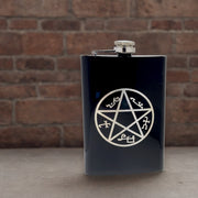 8oz Demon Trap Black Flask