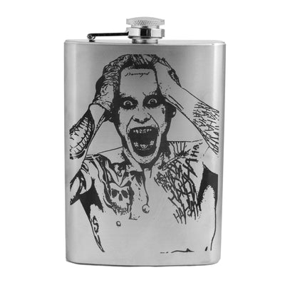 8oz Damaged - Stainless Steel Flask