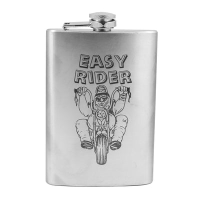 8oz Easy Rider Stainless Steel Flask