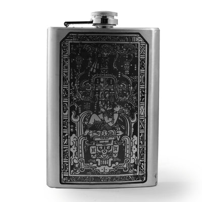 8oz Mayan Astronaut Stainless Steel Flask