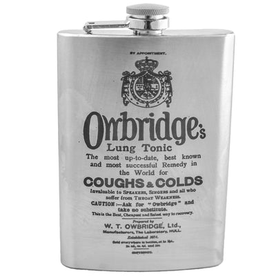 8oz Owbridge Stainless Steel Flask