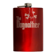 8oz RED The Dogmother Flask