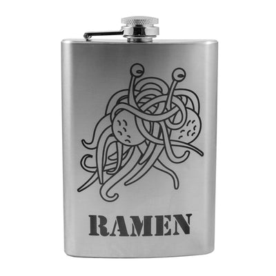 8oz Ramen Stainless Steel Flask