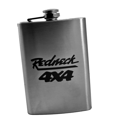 8oz Redneck 4x4 Stainless Steel Flask