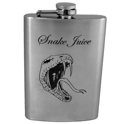8oz Snake Juice Stainless Steel Flask