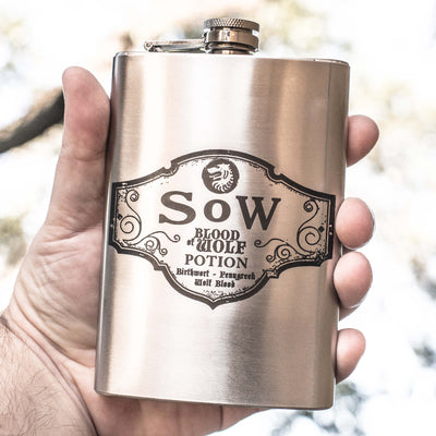 8oz SoW Potion Stainless Steel Flask