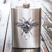 8oz Steampunk Firefly Stainless Steel Flask