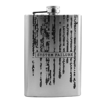 8oz System Failure Stainless Steel Flask
