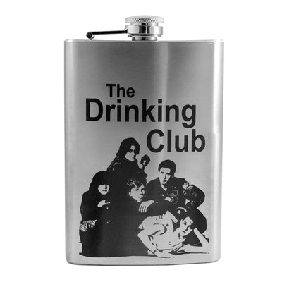 8oz The Drinking Club Stainless Steel Flask