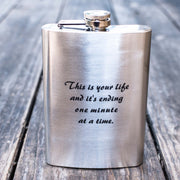 8oz This is Your Life Stainless Steel Flask