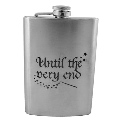 8oz Until the Very End Stainless Steel Flask