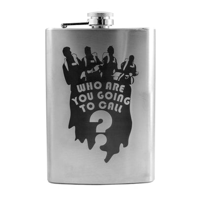 8oz Who Are You Going To Call Stainless Steel Flask