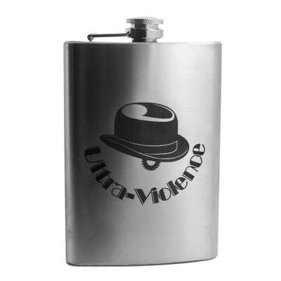 8oz Ultraviolence Stainless Steel Flask