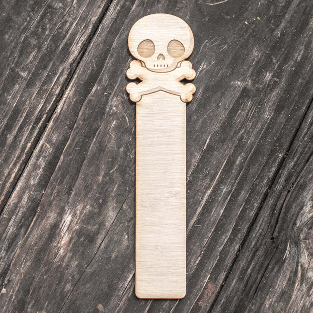 Bookmark - Cute Skull and Crossbones Bookmark - Cute Skull and Crossbones