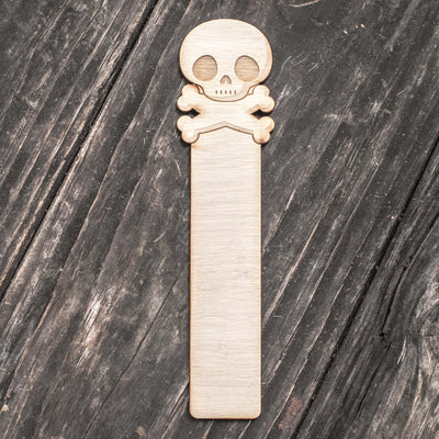 Bookmark - Cute Skull and Crossbones