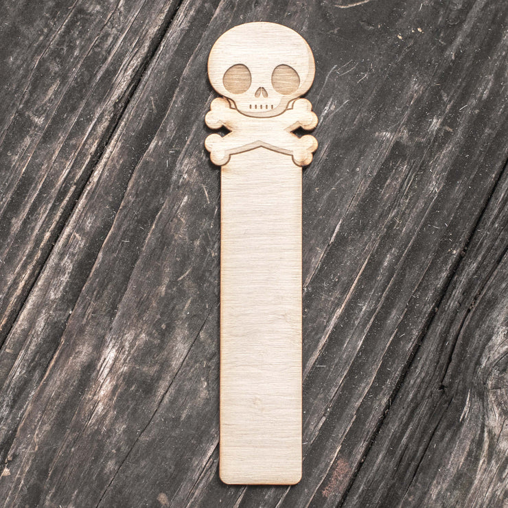 Bookmark - Cute Skull and Crossbones