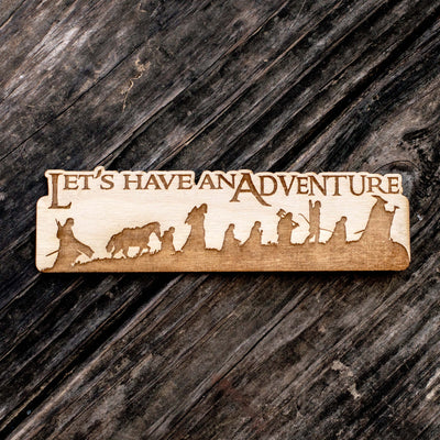 Bookmark - Let's Have an Adventure