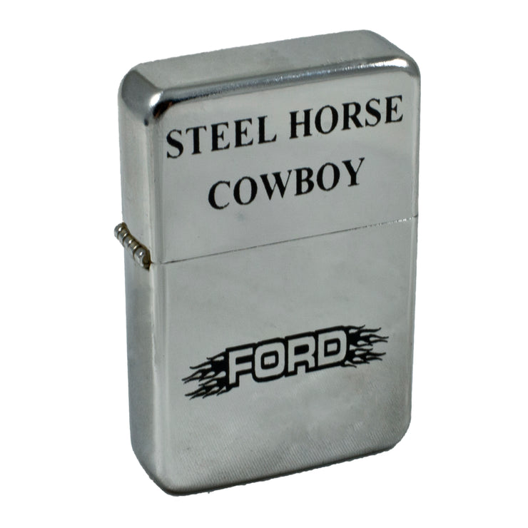 Lighter - Steel Horse Cowboy High Polish Chrome