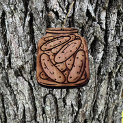 Pickle Jar - Cedar Ornament