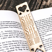 Bookmark - She Believed She Could