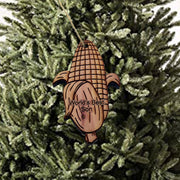 Worlds Best Son Corn on the cob - Cedar Ornament