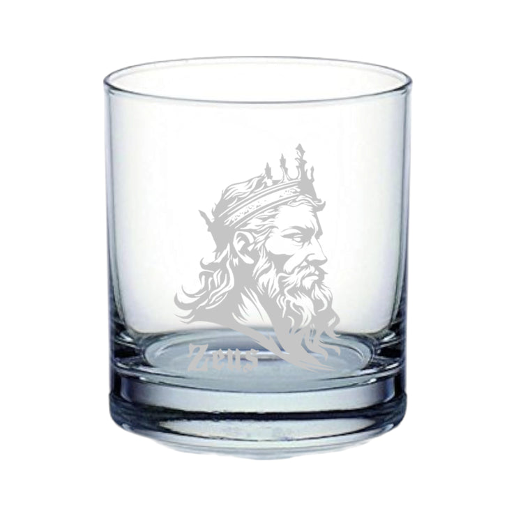 Rocks Glass - Zeus - Double Old Fashioned - God of Thunder