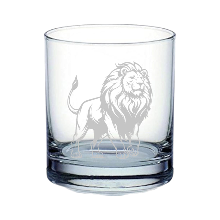 Rocks Glass - Lion - Double Old Fashioned