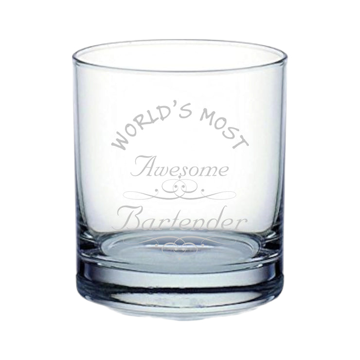 Rocks Glass - Worlds most awesome Bartender - Double Old Fashioned
