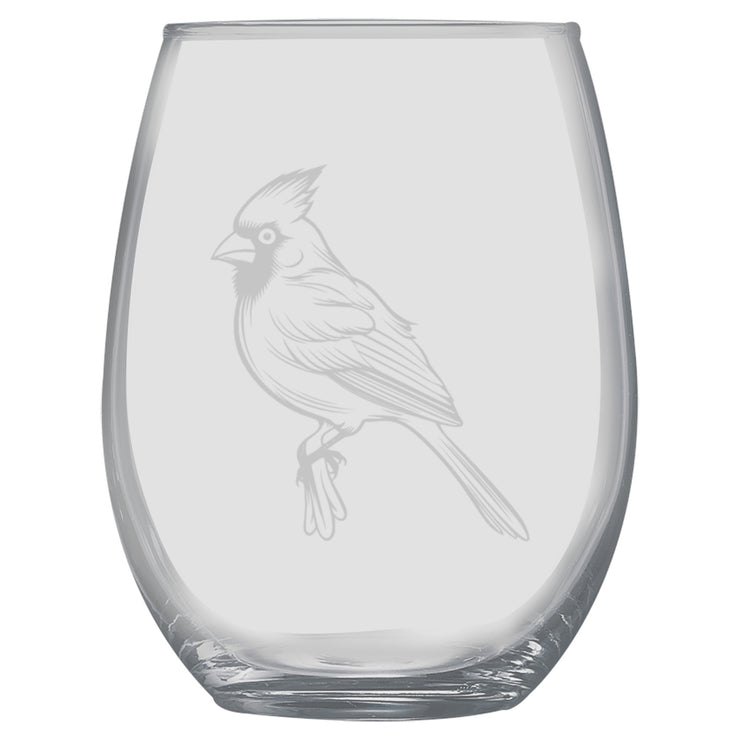 15oz Stemless Wine Glass -  Cardinal
