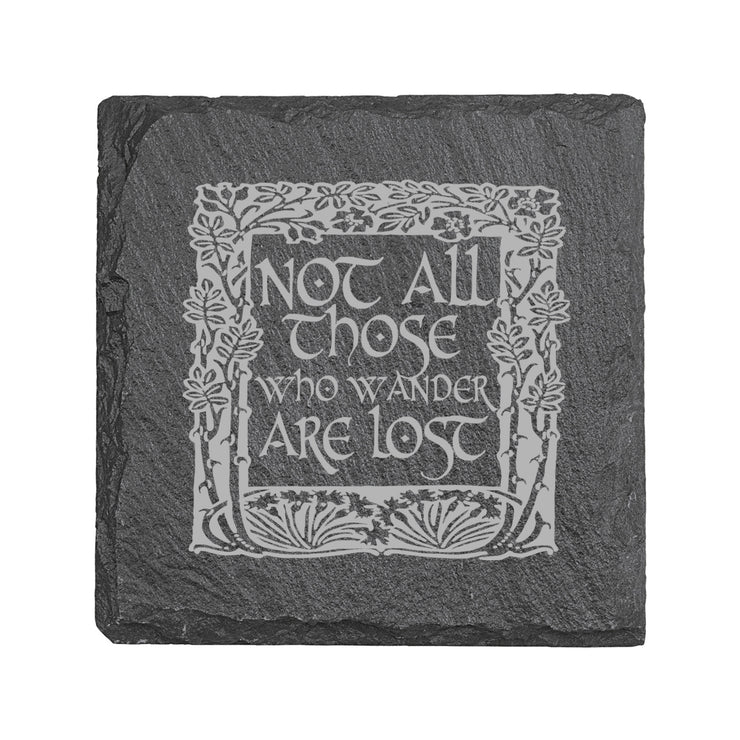 Coaster - Slate - Fantasy Quotes - SET OF 6