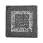 Coaster - Slate - Fantasy Quotes - SET OF 6