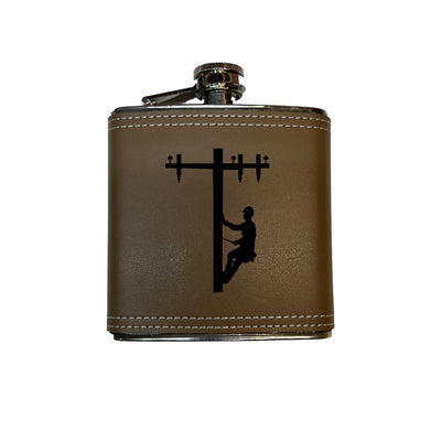 8oz Lineman Flask