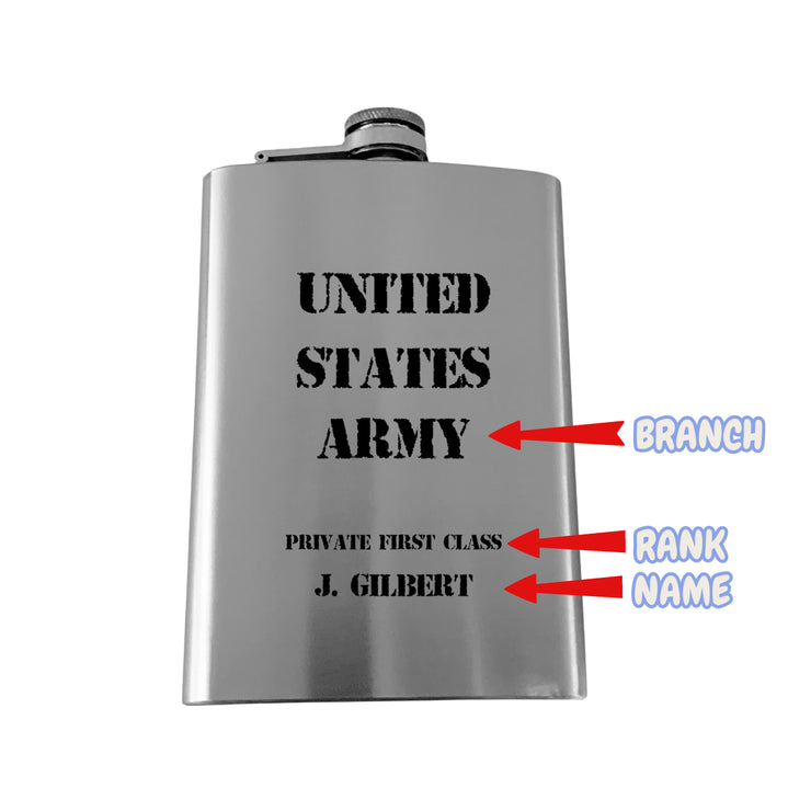 UNITED STATE MILITARY GIFT ITEMS - PERSONALIZED - CUSTOM