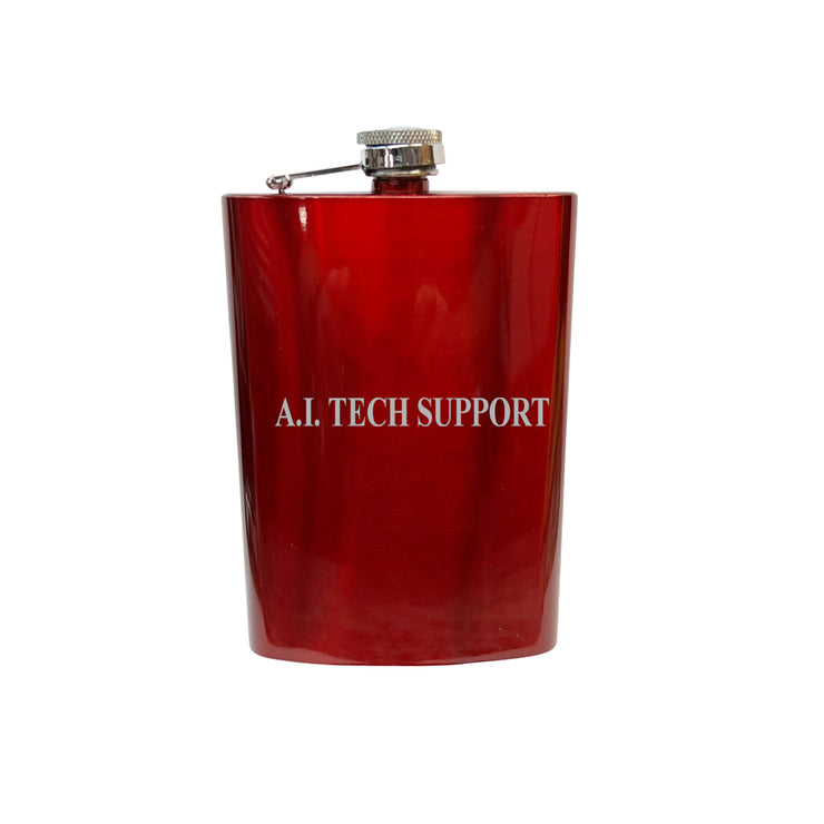 8OZ - A.I. Tech Support - BLACK, RED, STAINLESS, OR 6OZ LEATHER