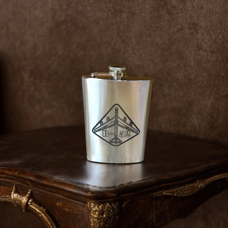 8oz B52 Bomber Stainless Steel Flask