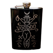8oz BLACK Voodoo Flask