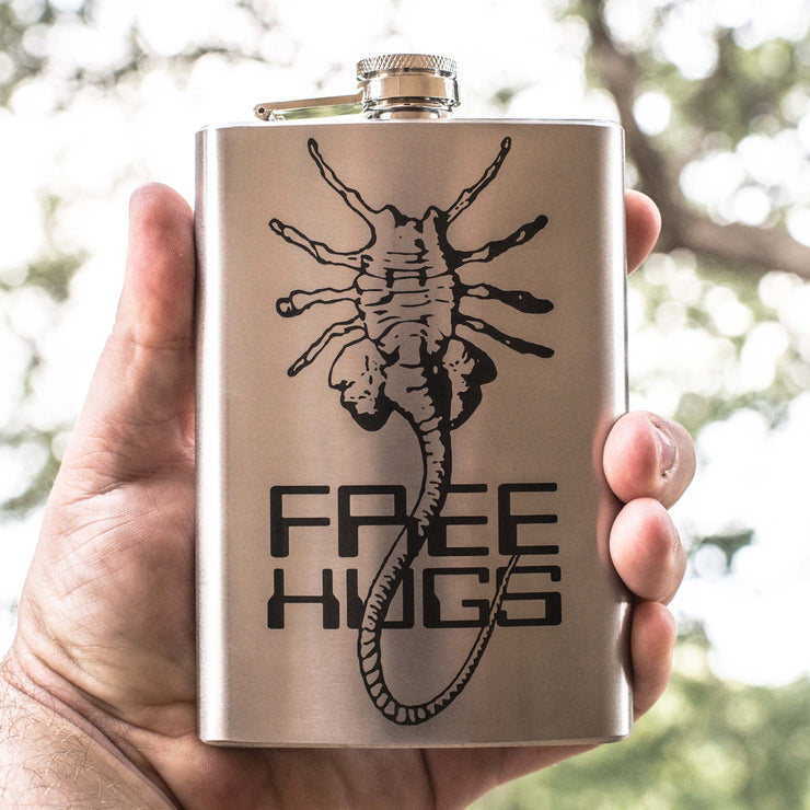 8oz - Free Hugs Flask