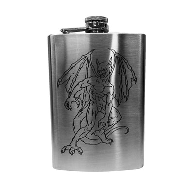 8oz Gargoyle Stainless Steel flask
