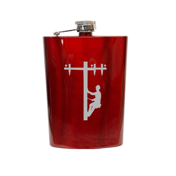 8oz Lineman Flask