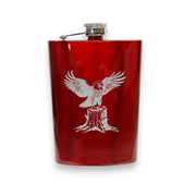 8oz - CUSTOM - American Eagle on Stump