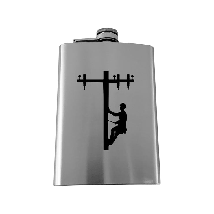 8oz Lineman Flask