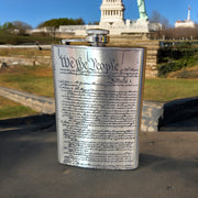 8oz We the People Stainless Steel Flask