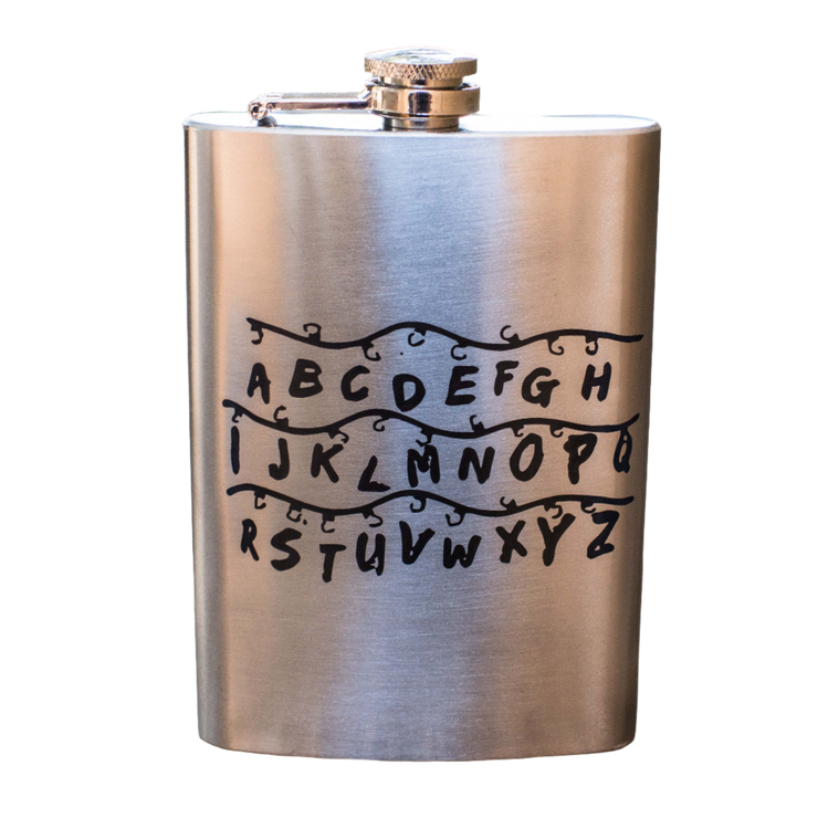 8oz Alphalights Stainless Steel Flask