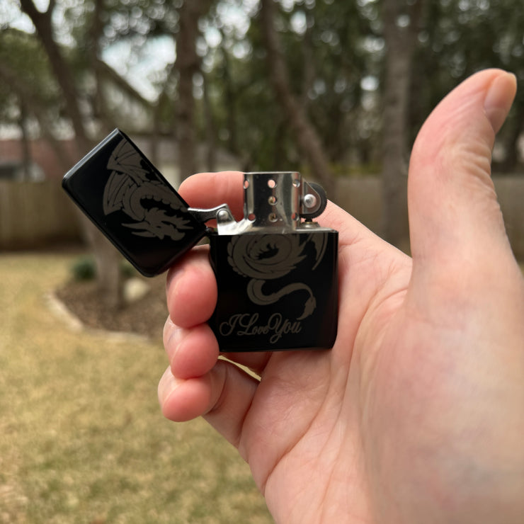 Black Lighter - I Love You Flying Dragon