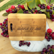 Bake It So Cutting Board 14''x9.5''x.5'' Bamboo