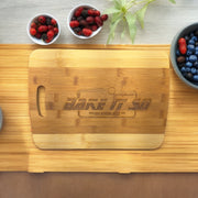 Bake It So Cutting Board 14''x9.5''x.5'' Bamboo