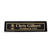 Desk Wedge Name Plate - PERSONALIZED - Jesus - 11 Inches